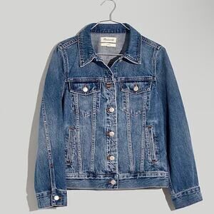 Madewell NWOT Medium Wash Classic Denim Jacket XS